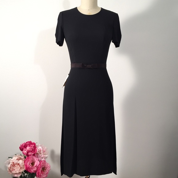 Prada Dresses & Skirts - PRADA LBD w/ Ribbon Belt